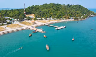Ngất ngây vẻ đẹp xã đảo Tiên Hải 