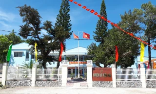 Trụ sở Huyện uỷ Kiên Hải.