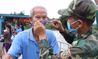 Kiên cường phòng, chống dịch nơi tuyến đầu biên giới An Giang
