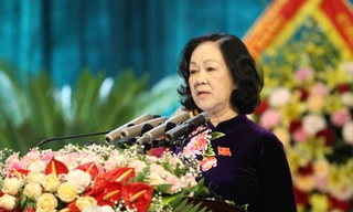 Trưởng Ban Dân vận Trung ương phát biểu chỉ đạo Đại hội Đảng bộ Tinh Hà Nam.