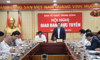 Trưởng Ban Tổ chức T.Ư Phạm Minh Chính (ảnh Xaydungdang)
