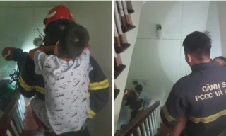 Hà Nội: 7 người thoát nạn trong vụ cháy lúc nửa đêm