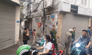 Danh tính nạn nhân trong vụ cháy nhà 3 người tử vong ở Hà Nội