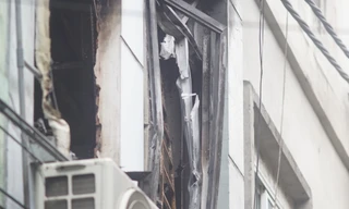 Cận cảnh hiện trường vụ cháy nhà ở Hà Nội khiến 3 người tử vong