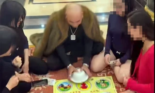 Xác minh clip Phú Lê tổ chức chơi ‘bầu cua tôm cá’ ăn tiền