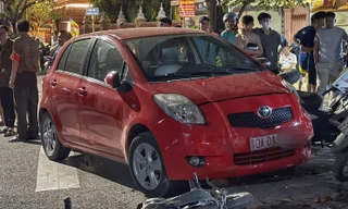 Hà Nội: Tạm đình chỉ trưởng công an xã liên quan đến vụ tai nạn liên hoàn 6 xe máy