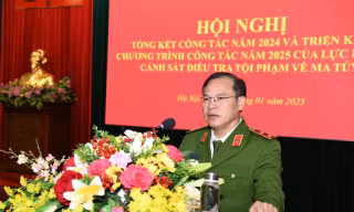 Thứ trưởng Bộ Công an: 'Phải lần theo dòng chảy của ma túy, để truy tận gốc, làm tận ngọn'