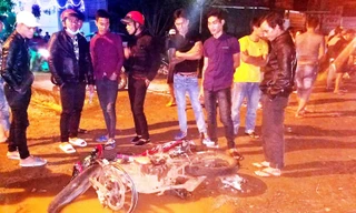 Hiện trường vụ tai nạn