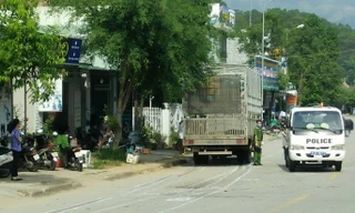 Hiện trường vụ tai nạn