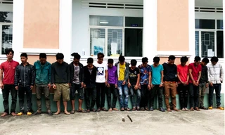 Nhóm thanh niên làng Klá