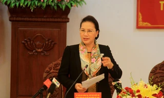 Chủ tịch Quốc hội Nguyễn Thị Kim Ngân làm việc tại Gia Lai
