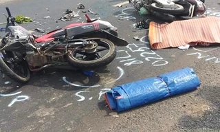 Hiện trường vụ tai nạn