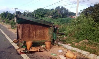 Hiện trường vụ tai nạn