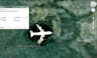 Hình ảnh được cắt từ video của người đàn ông đến cơ quan truyền thông khẳng định anh đã tìm thấy máy bay MH370. Ảnh: Anh Quân