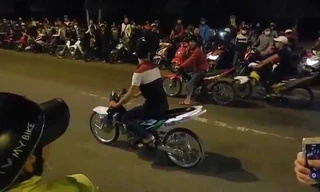 Đắk Lắk: Ngăn chặn 100 thanh niên tổ chức đua xe đêm Noel