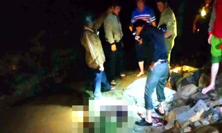 Hiện trường nơi người đàn ông tử vong