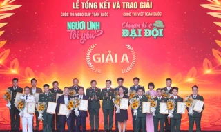 160 tác phẩm xuất sắc đoạt giải cuộc thi 'Người lính tôi yêu' và 'Chuyện kể ở đại đội' 