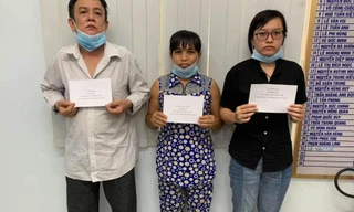 Ông Trọng cùng vợ và con gái bị khởi tố.