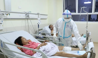 Bệnh nhân hồi phục sau ca phẫu thuật.