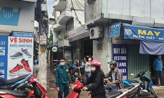 Cơ quan chức năng phong tỏa con hẻm vào Hội thánh.