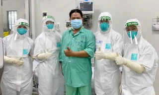 Bệnh nhân đã hồi phục và có xét nghiệm âm tính lần 1.