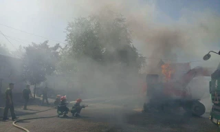 Hiện trường vụ việc.