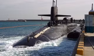Tàu ngầm của Hải quân Mỹ. Ảnh: US Navy.