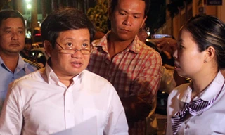 Ông Đoàn Ngọc Hải trong một lần xuống đường. Ảnh: VnExpress.