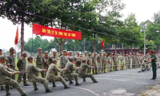 Mục kích chiến sĩ Đặc công bộ thi tài