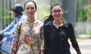 Hoa hậu Phương Nga xuất hiện sau 45 ngày tại ngoại