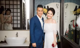 Việt Anh và Bảo Thanh tại một sự kiện mới đây. Ảnh: Linh CK.