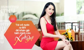 'Gái nhảy' Minh Thư lần đầu kể về người tình gắn bó hơn 10 năm qua