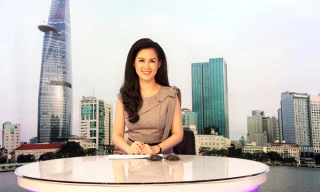 Sau khi rời VTV1, BTV Thúy Hằng về làm việc tại VTV9.