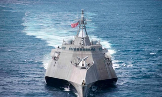 Tàu tàu tác chiến ven bờ USS Coronado (LCS 4). Ảnh: Hải quân Mỹ.