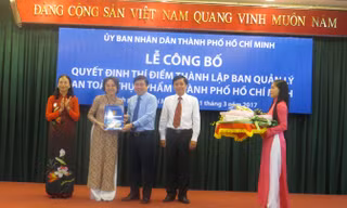 BQL ATTP nhận công bố quyết định thành lập
