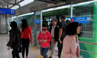 Lượng người dân Hà Nội đi buýt nhanh tăng đột biến