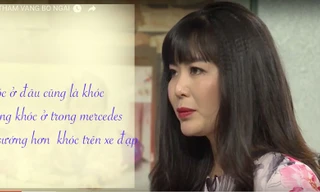 Hoa hậu Thu Thuỷ: Khóc trong Mercedes sướng hơn khóc trên Wave tàu!