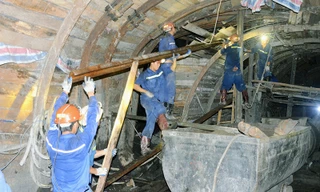 2 dự án khai thác hầm lò của TKV đảm bảo tiến độ