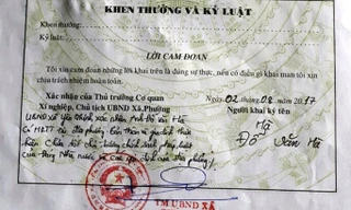 Không thể nhập học vì sơ yếu lý lịch bị 'bút phê' gây khó