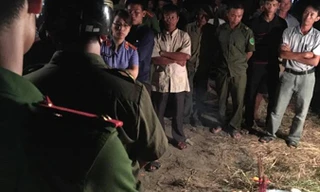 Hiện trường vụ việc.