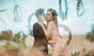 MC Ngọc Trang khoe ảnh cưới với người yêu đồng giới kém 8 tuổi