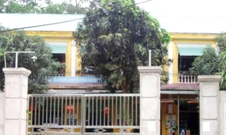 Trường Mầm non Hồng Sơn, TP Vinh nơi Nguyễn Hữu Hòa đã bắt cóc con đẻ tống tiền