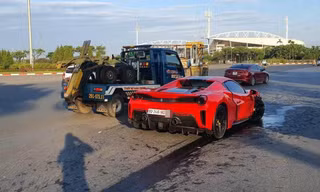 Tài xế Ferrari đâm chết người ở Hà Nội đã ra đầu thú