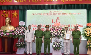 Bổ nhiệm hai Phó Cục trưởng Cục Cảnh sát điều tra tội phạm về ma túy