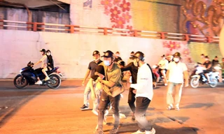 Cảnh sát 141 hóa trang trấn áp nhiều đối tượng ngổ ngáo, mang phóng lợn đi đêm 