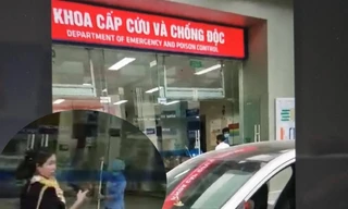 CSGT mở đường đưa bé trai 3 tuổi đi cấp cứu