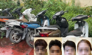 Bóc gỡ ổ nhóm thiếu niên thuê nhà trọ sống chung, gây ra loạt vụ trộm cướp giật tài sản