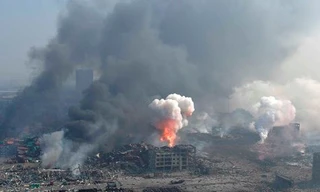 [ĐỒ HOẠ] Toàn cảnh vụ nổ ở Thiên Tân khiến hơn 750 người thương vong