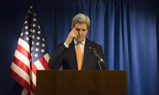 Ngoại trưởng Mỹ John Kerry. Ảnh Reuters