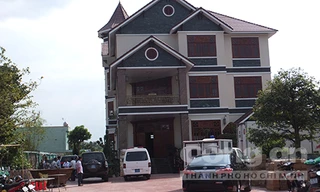 Ngôi biệt thự nơi xảy ra vụ thảm sát